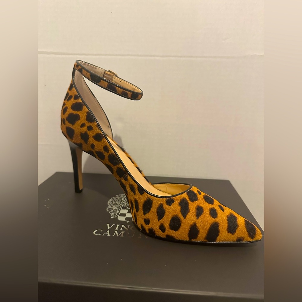 NEW Vince Camuto Marbella Women’s Stiletto Leopard Heels - Size 9.5 - Picture 7 of 8
